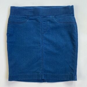Gap Stretch Denim Mini Skirt Blue XS